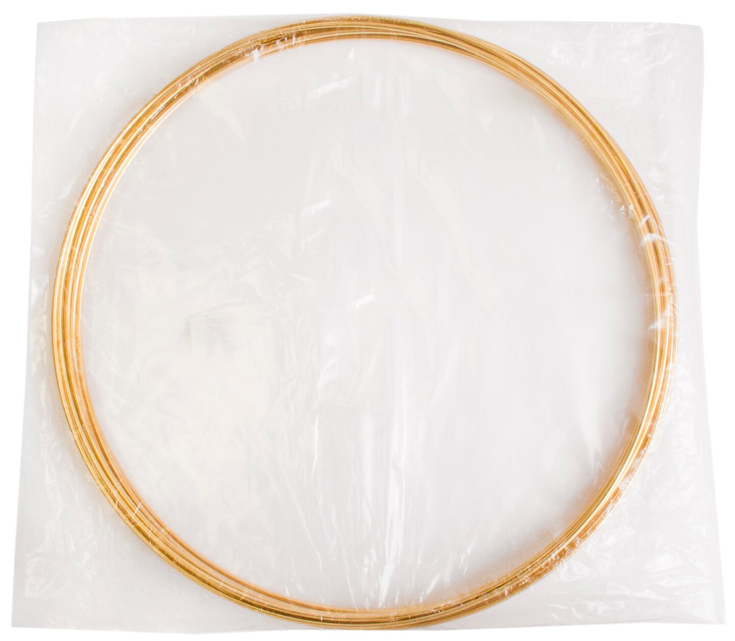 John Bead 27&#x22; Brass Metal Rings, 10pcs