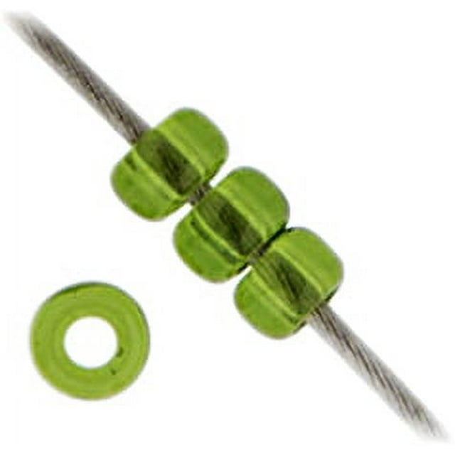 Miyuki 250g Transparent Round Seed Beads, 11/0