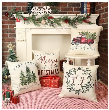 Cushion Covers Amazon Holiday Pillows Christmas Pillow Covers