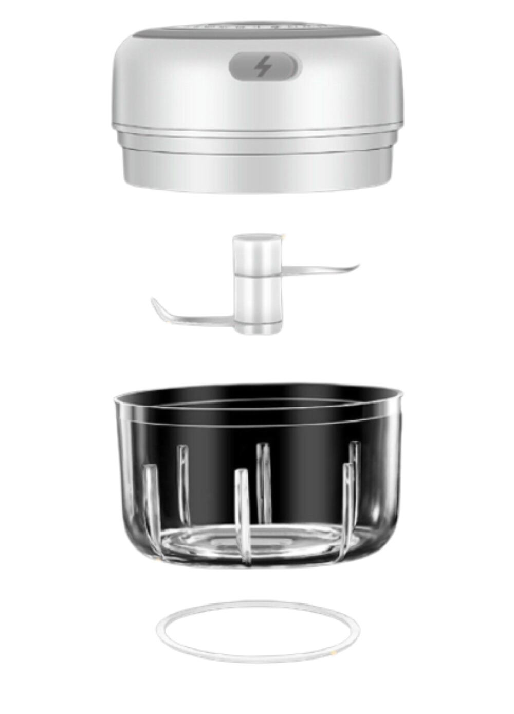 Kitcheniva Electric Mini Garlic Chopper