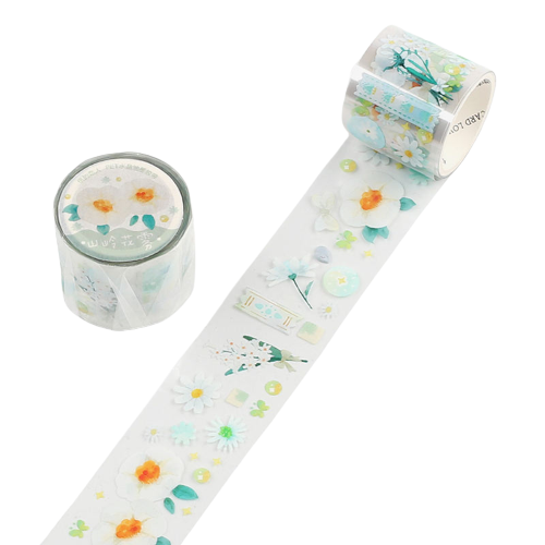 Kitcheniva Floral Themed Washi Tape Craft Decor