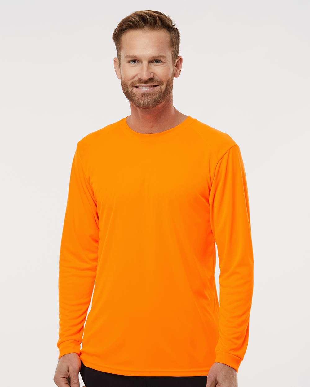 Paragon® Long Islander Performance Long Sleeve T-Shirt, Ultra Polyester Dry Fit Multicolor Men’s Tee