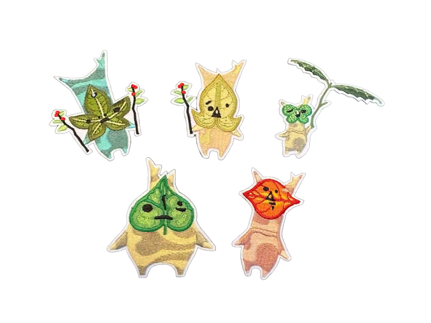 Korok family set of 5 | Yahaha Zelda Game | Embroidered