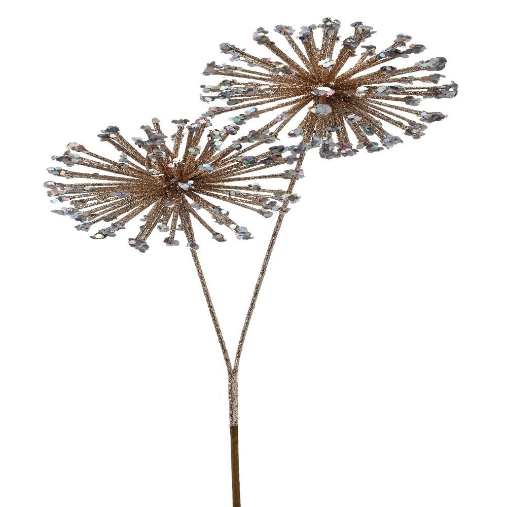 24" GLITTER SEQUIN STARBURST BALL SPRAY Michaels