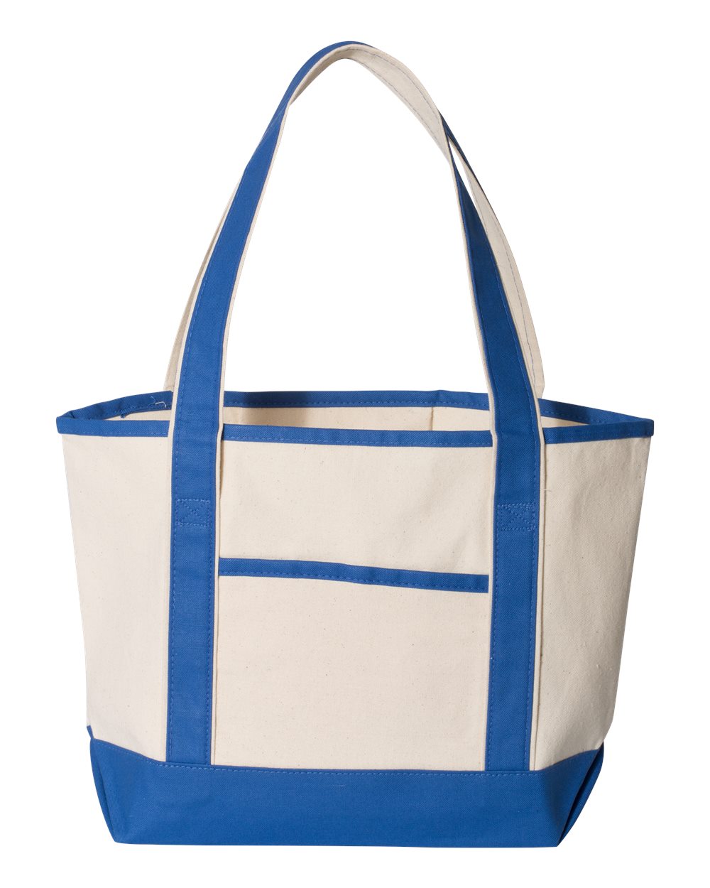 Q-Tees® - 20L Small Deluxe Tote - Q12580 | 100% heavy cotton canvas