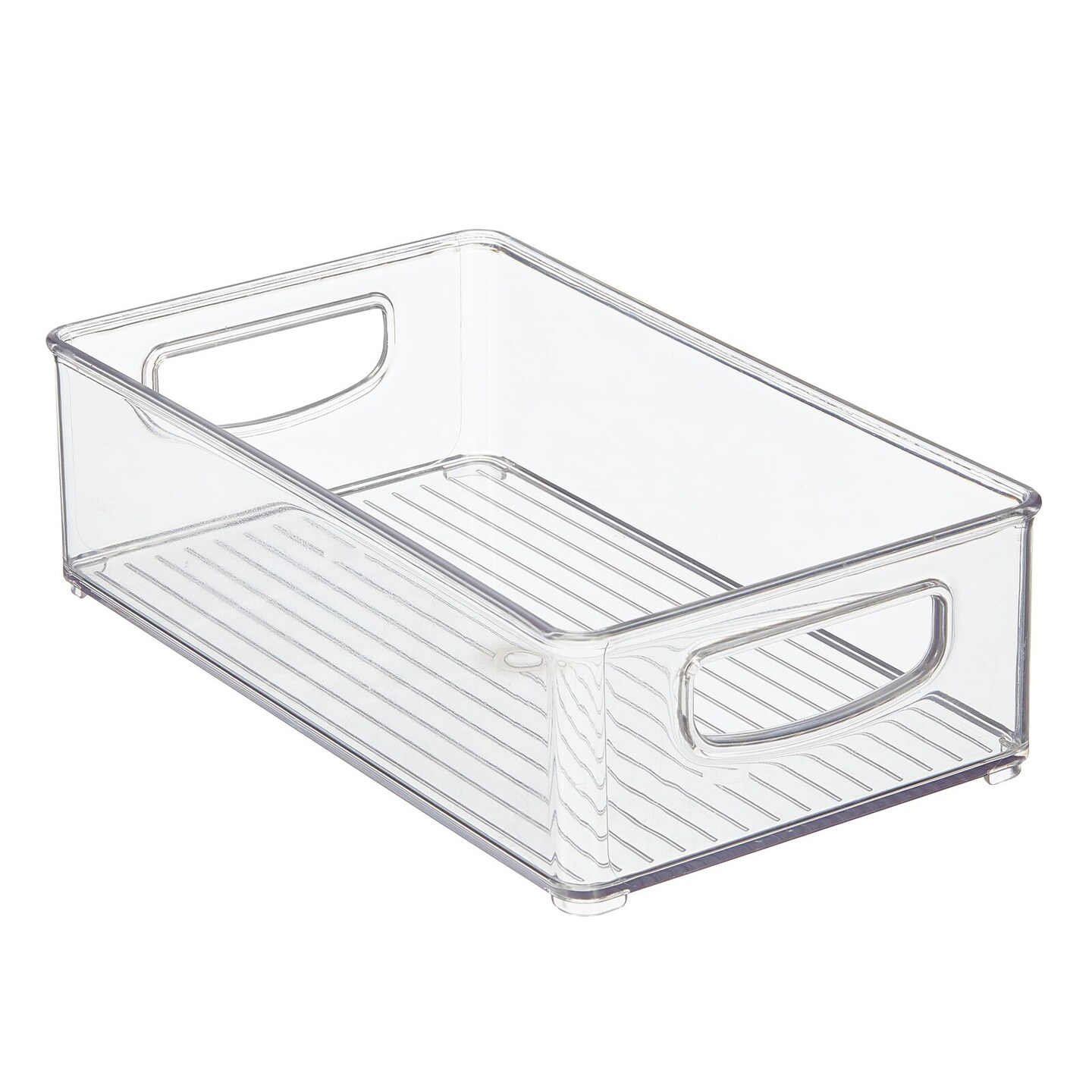 mDesign Plastic Nursery Storage Container Bin with Handles