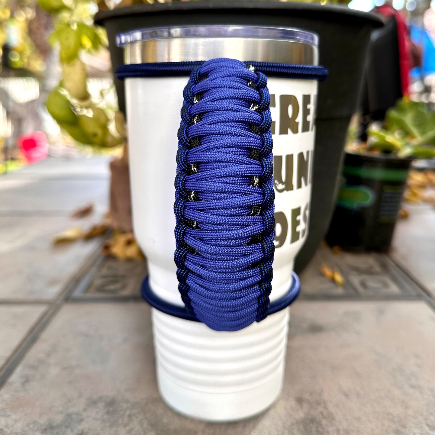 Travel Mug Paracord Handle