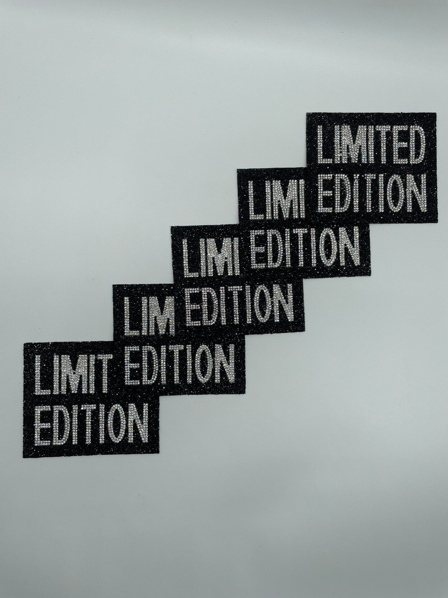 Limited Edition rhinestone patch