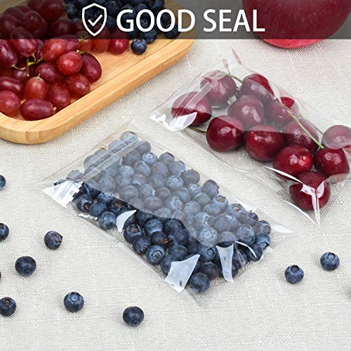 Cousin DIY Self-Sealing Plastic Bags 50-Count 4 x 6 inches 40000758