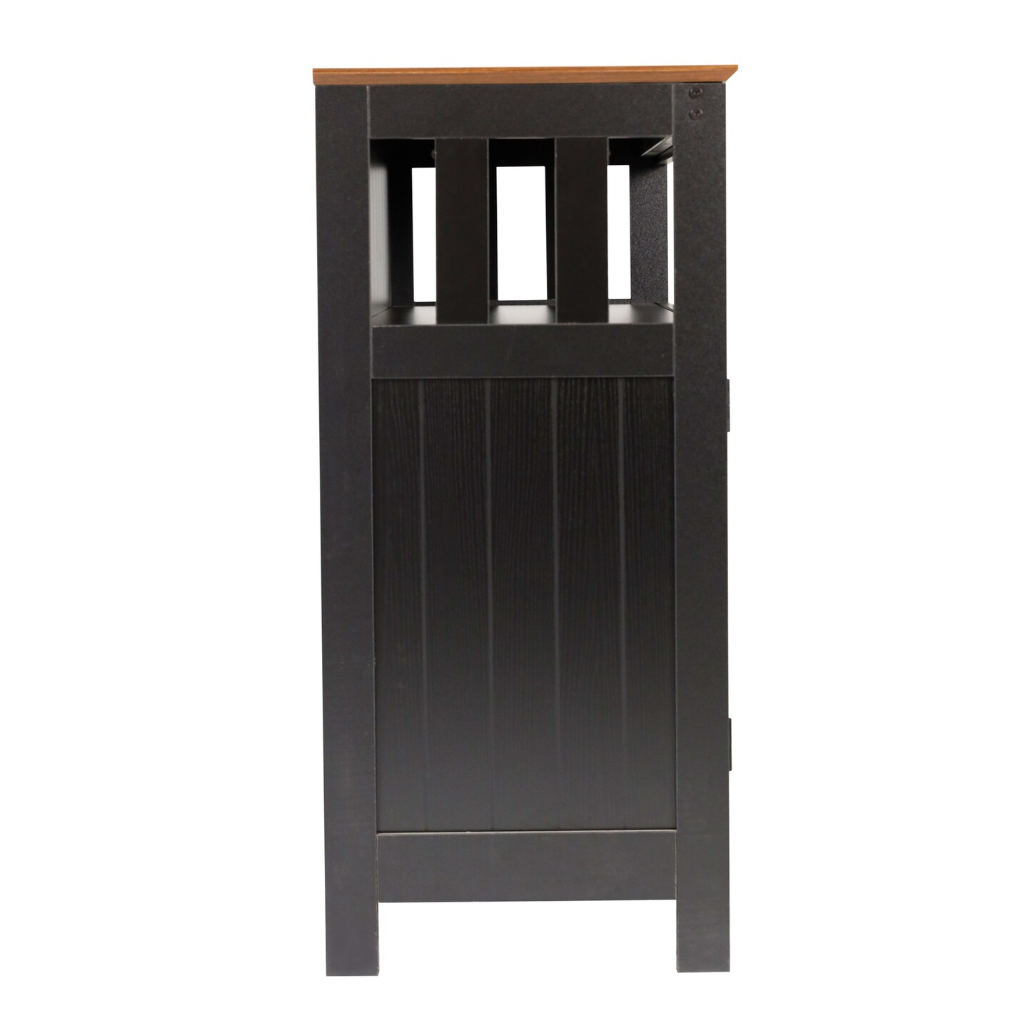 Merrick Lane Tanner Buffet and Sideboard with Storage Cabinet and Upper Shelf