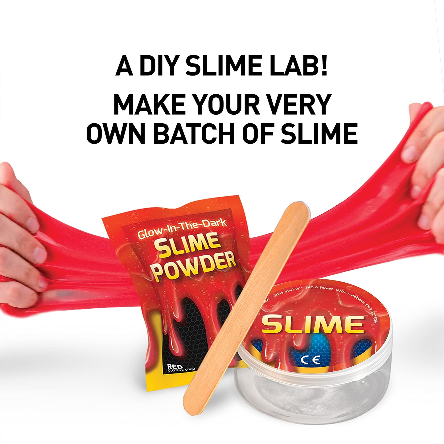 NATIONAL GEOGRAPHIC Mega Slime &#x26; Putty Lab Kit - 4 Slimes &#x26; 4 Putties Including Magnetic, For Boys &#x26; Girls, Sensory Toy &#x26; Science Kit (Amazon Exclusive)