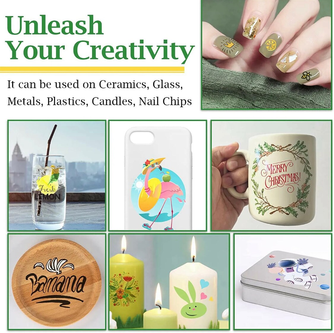 INKJET CLEAR WATERSLIDE FILM Model, Ceramic, Decal Paper 20 sheets 8.5"x11"