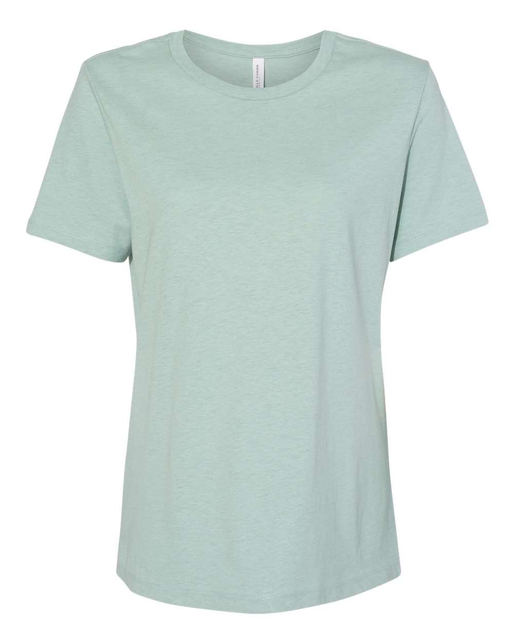 BELLA + CANVAS - Women’s Relaxed Fit Heather Cvc Tee 4.2 Oz 52/48 Ring ...