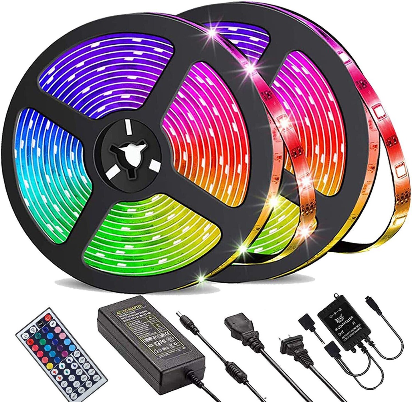 Music Sync Bluetooth LED Strip Lights with Remote