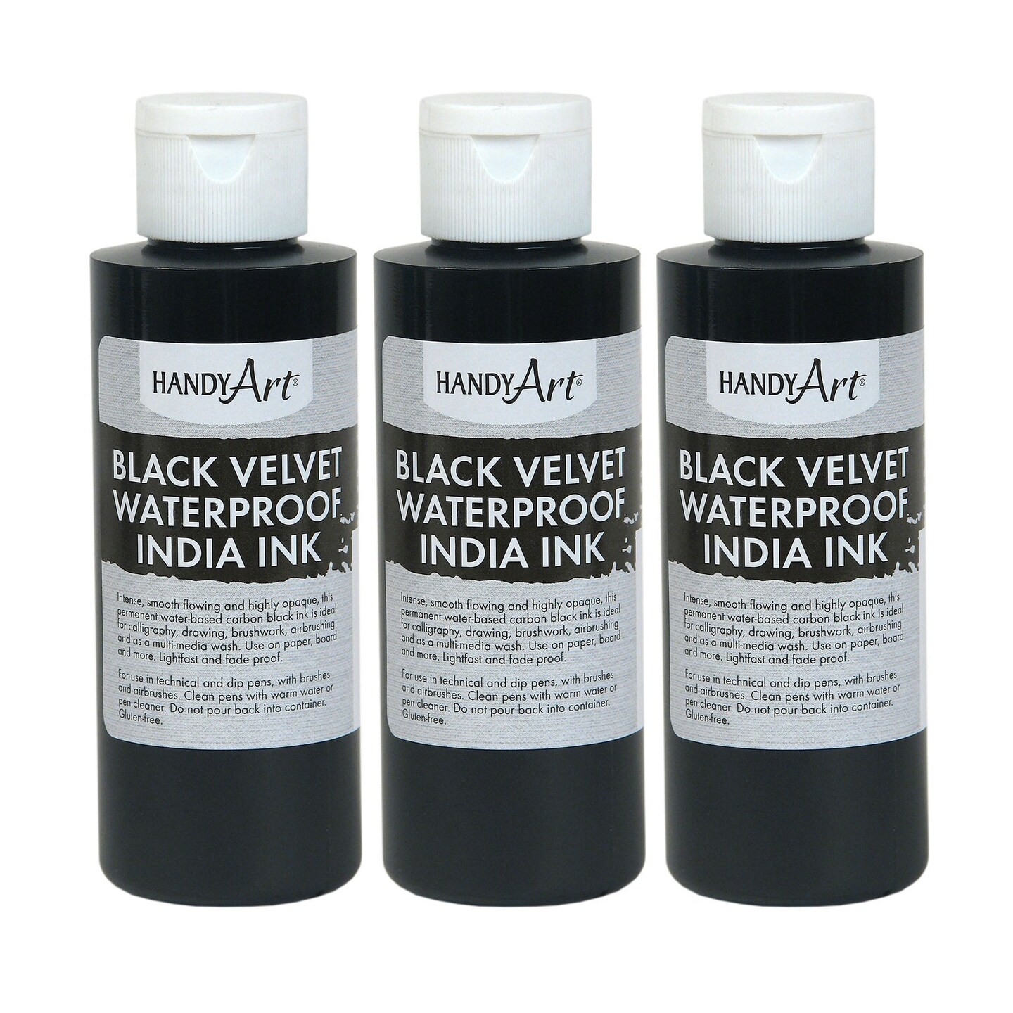 Black Velvet Waterproof India Ink, Hobby Lobby