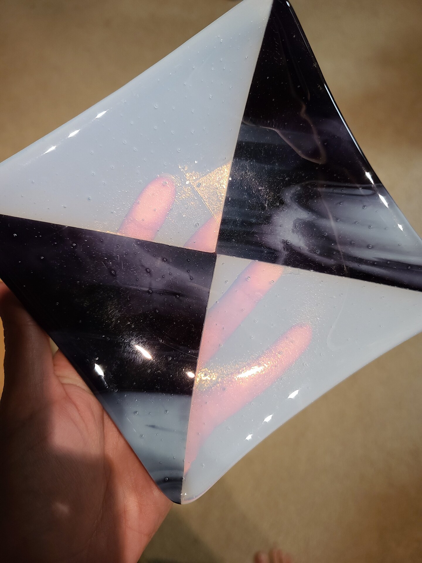Small Slumped Fused Glass Plates product 1