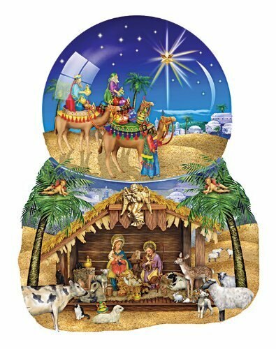 Sunsout O Star of Bethlehem 1000 pc Special Shape Christmas Jigsaw Puzzle 95414