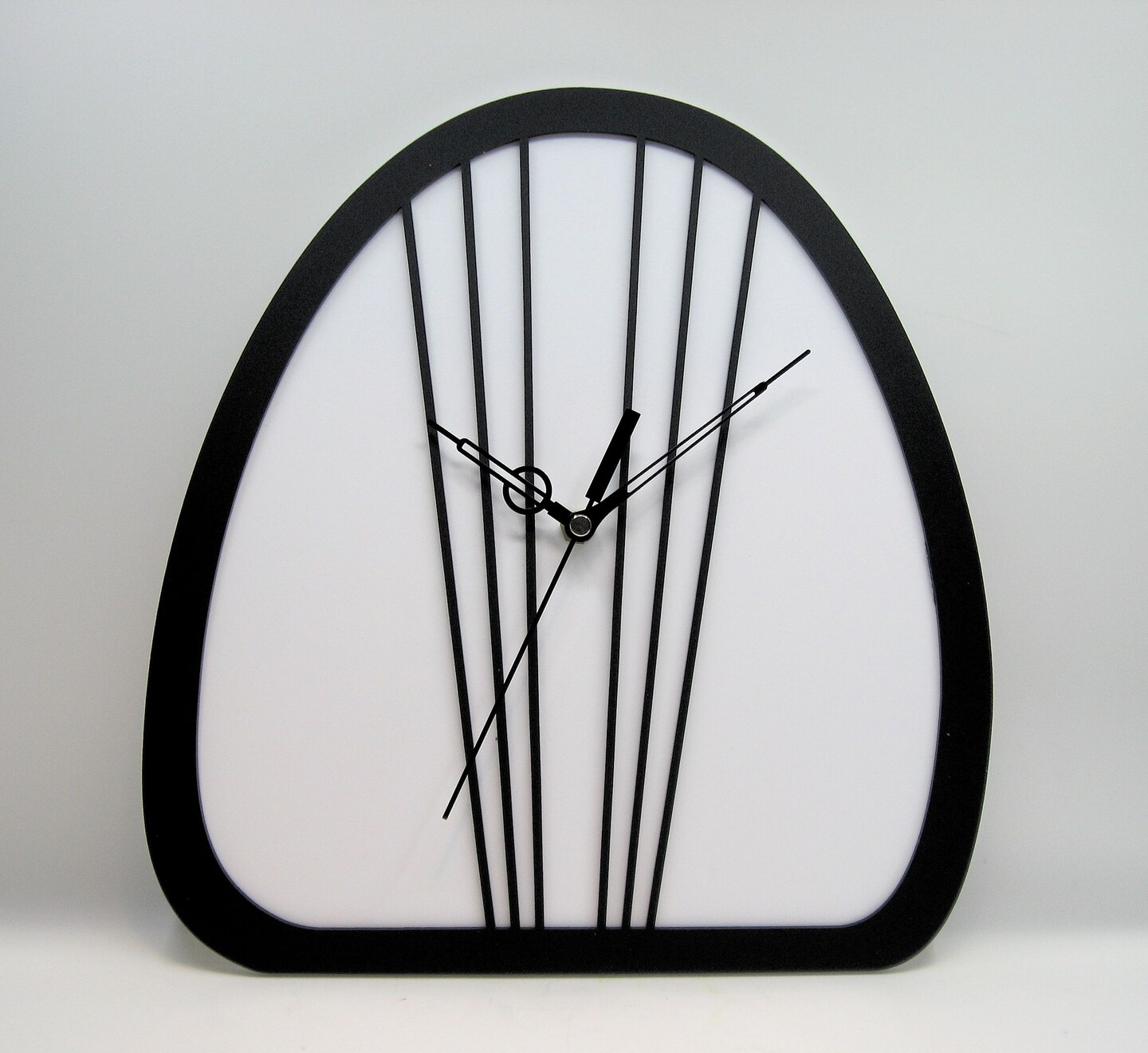 Art Deco Style WALL Clock, Radio, Handmade, 1930's, USA MakerPlace by