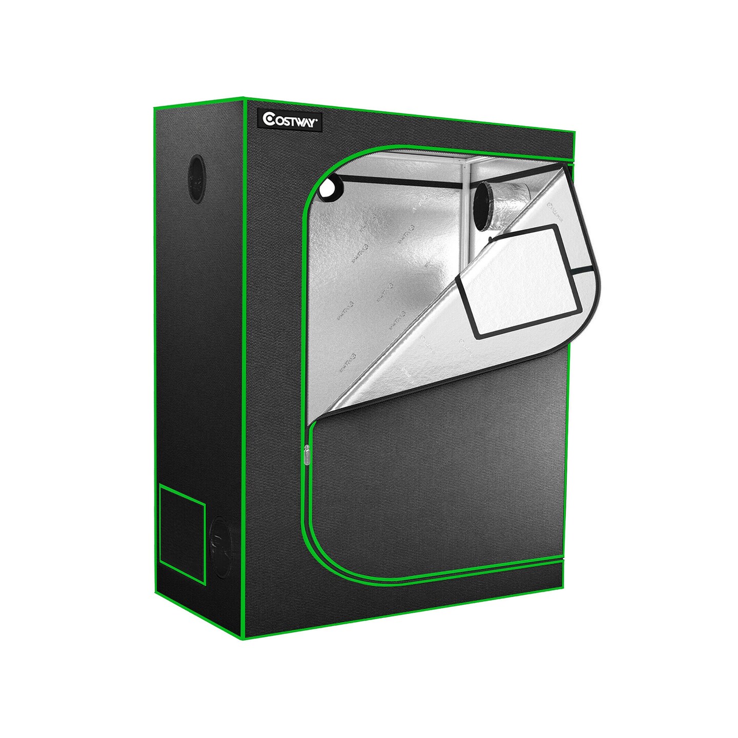 Mylar Hydroponic Grow Tent with Observation Window