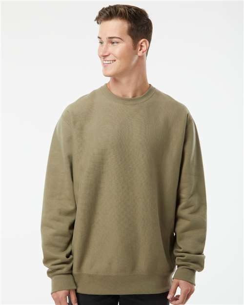 Independent Trading Co.® Unisex Midweight Pigment-Dyed Crewneck Sweatshirt