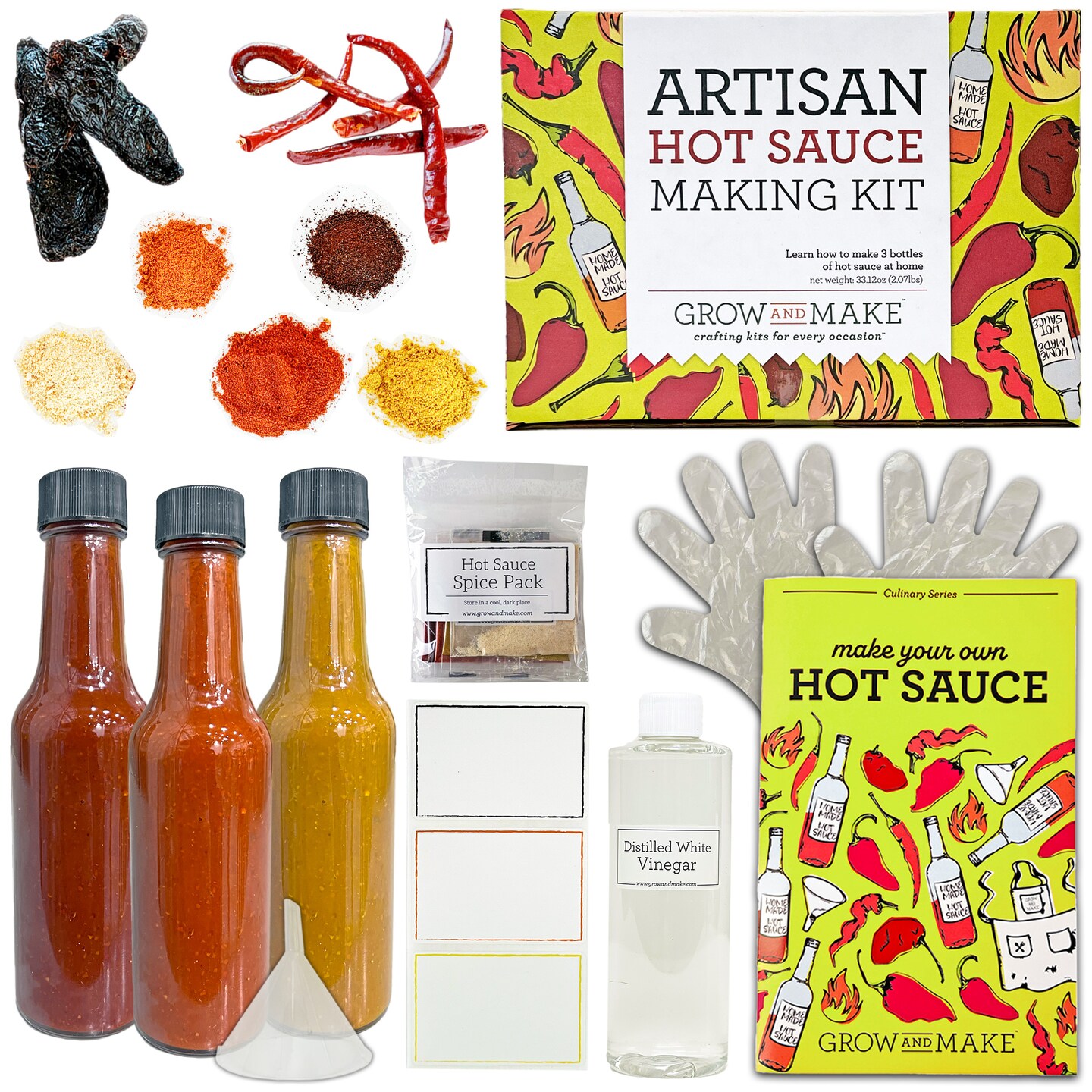 Artisan Hot Sauce Making DIY Kit