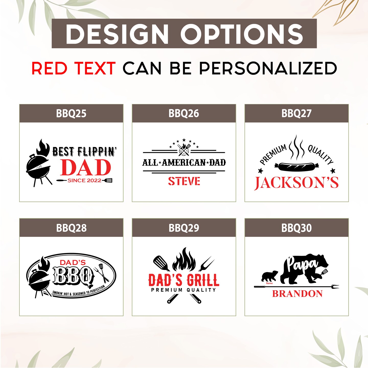 Gift for Dad, Personalized Grill Set, Custom Father's Day Gift, BBQ Grill Set, Mens BBQ, Grilling Tool Set, Men's Grill Gift, BBQ Gift Set product 4
