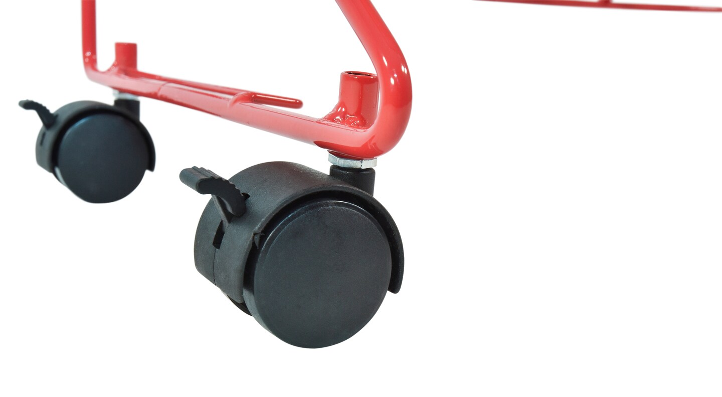 Sax Stack-a-Rack Drying Rack, Red, Powder Coated, 30 x 19 x 12 Inches