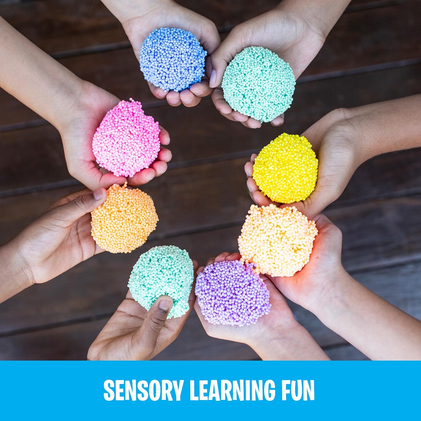 Playfoam 8 Pieces, Fidget Toy &#x26; Sensory Toys for Kids &#x26; Adults, Gift for Ages 3+