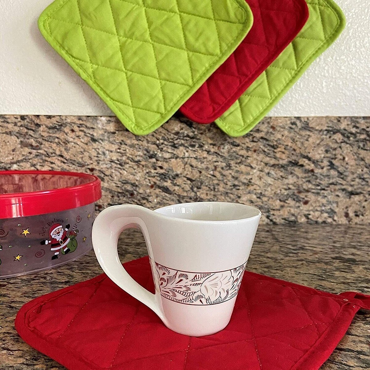 Classic Kitchen Pot Holders Set of 12