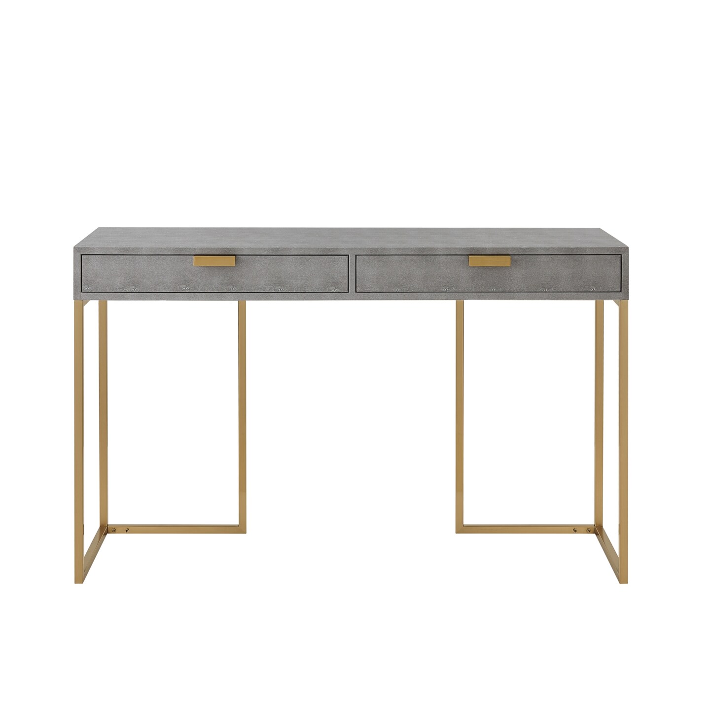 Landan Faux Shagreen Console Table