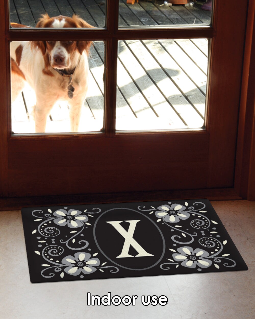 Classic Monogram - X Door Mat (18 x 30&#x22;)