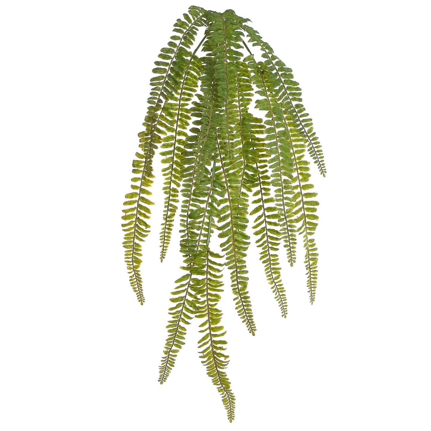 12-Pack: 30" UV Realistic Fern Hanging Bush with Silk Fronds by Floral Home®