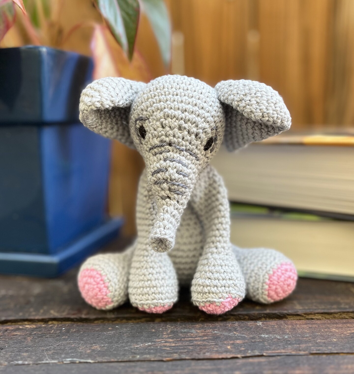 Crochet baby online elephant