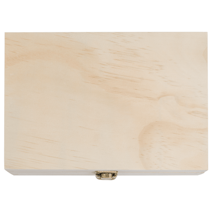 MakerFlo Wood Memory Boxes Medium Size - Natural Color