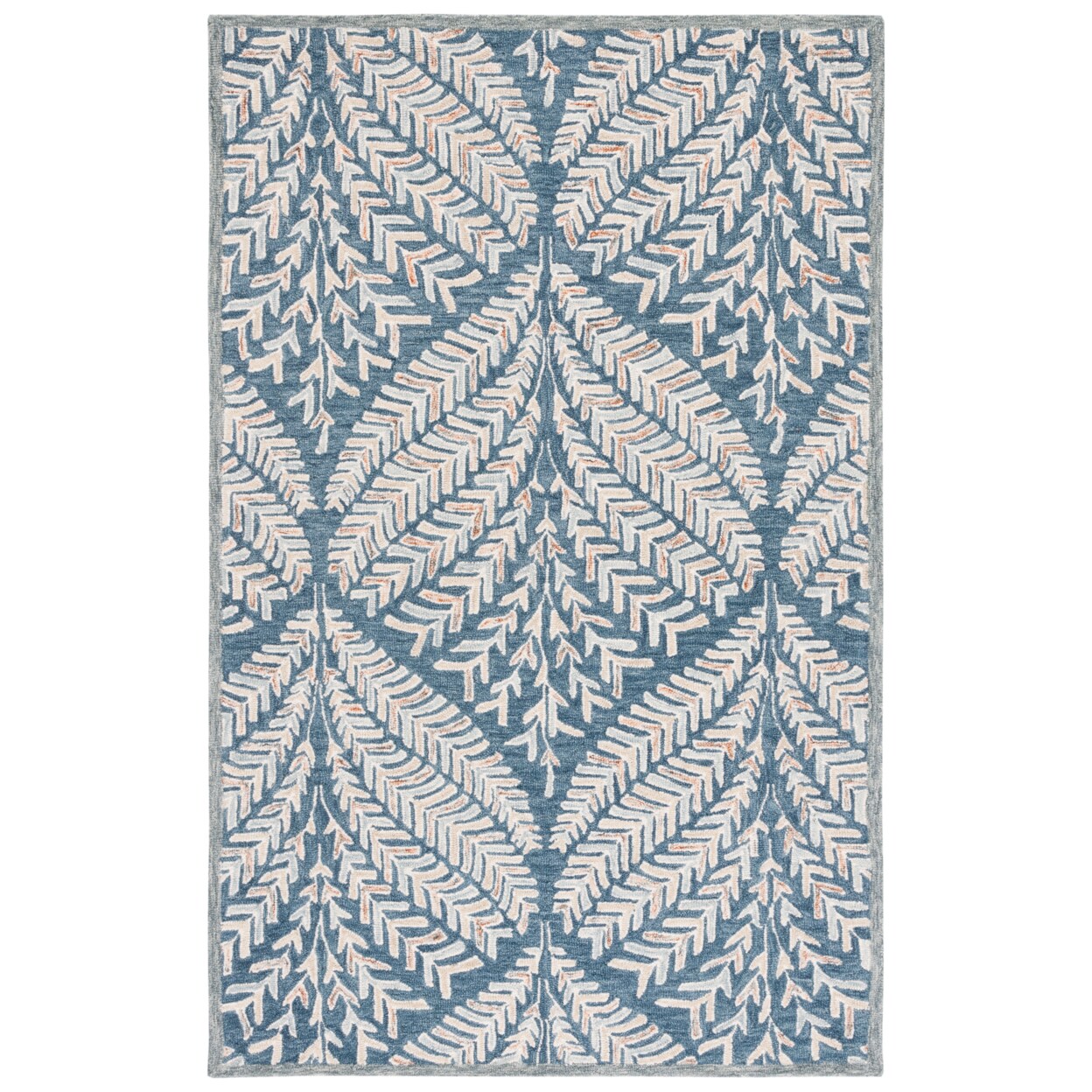 Safavieh Capri Cpr208F Handmade Grey / Ivory Rug Hand Tufted Area Rug Carpet