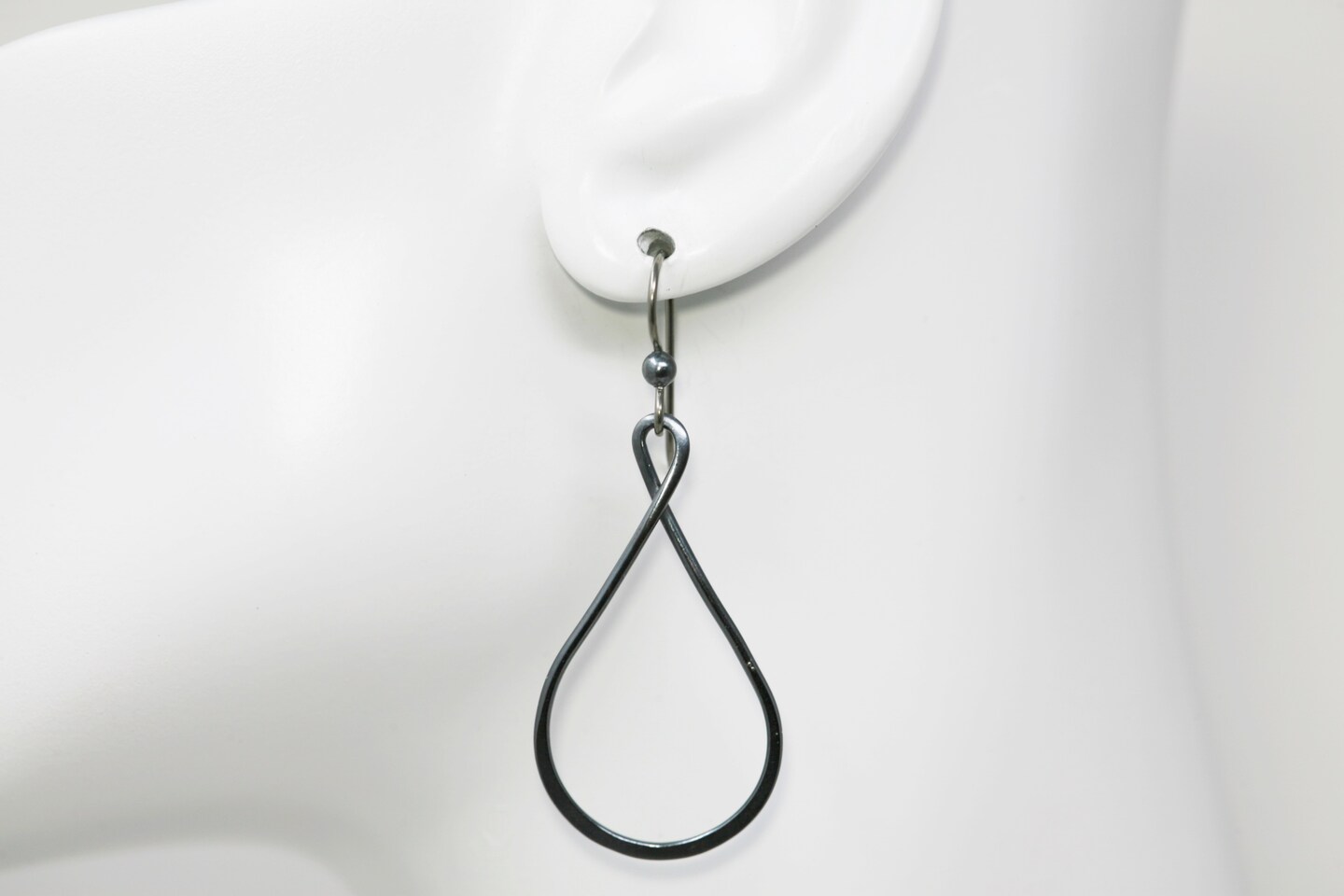 Hypoallergenic Black Earring Wires Gunmetal Black Earring 