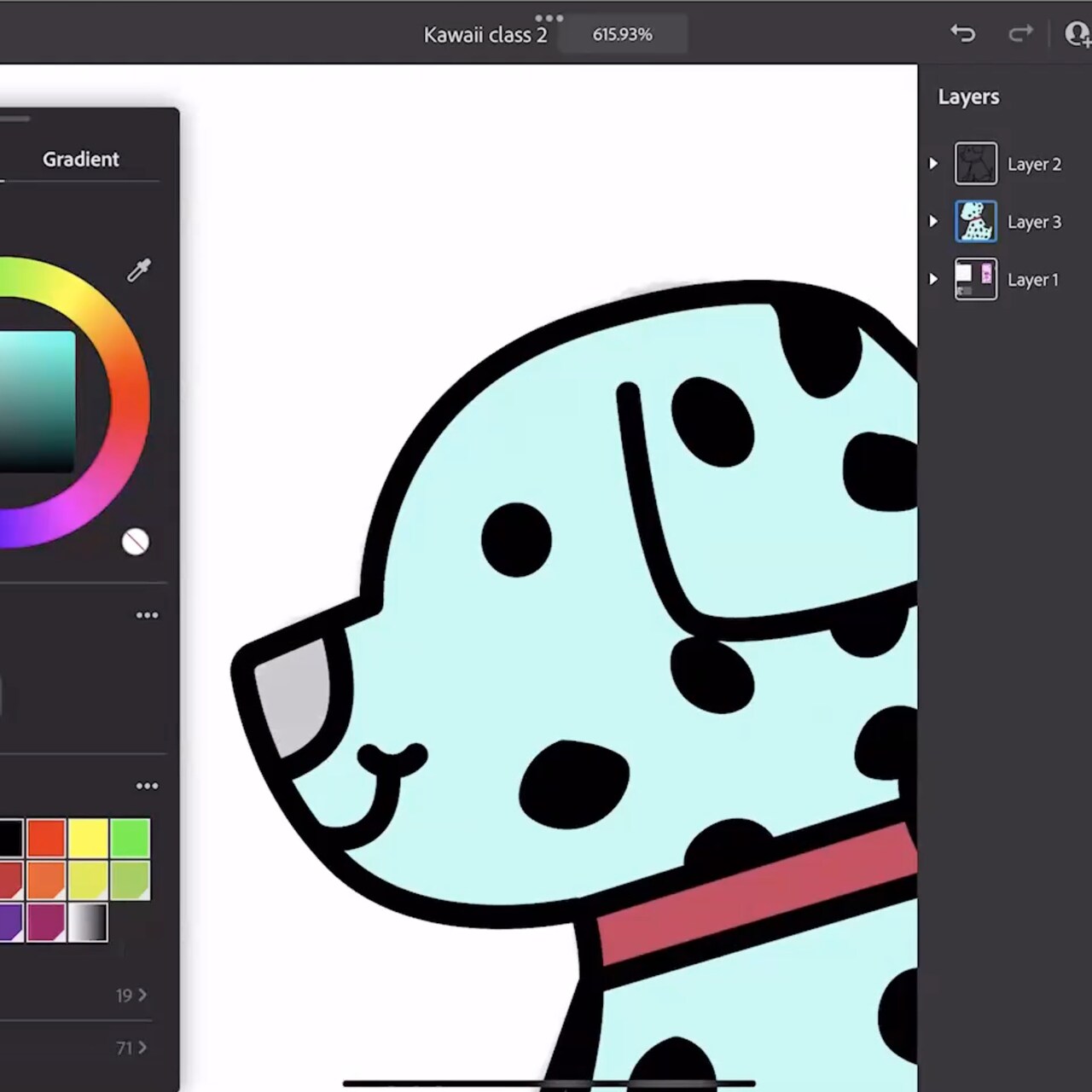 Adobe Illustrator on iPad: Kawaii Characters
