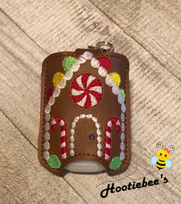 Loungefly gingerbread Christmas . Hand sanitizer holder not to included Amazon.com : Bath and Body Works Neon Miss Gingerbread with  main image 2