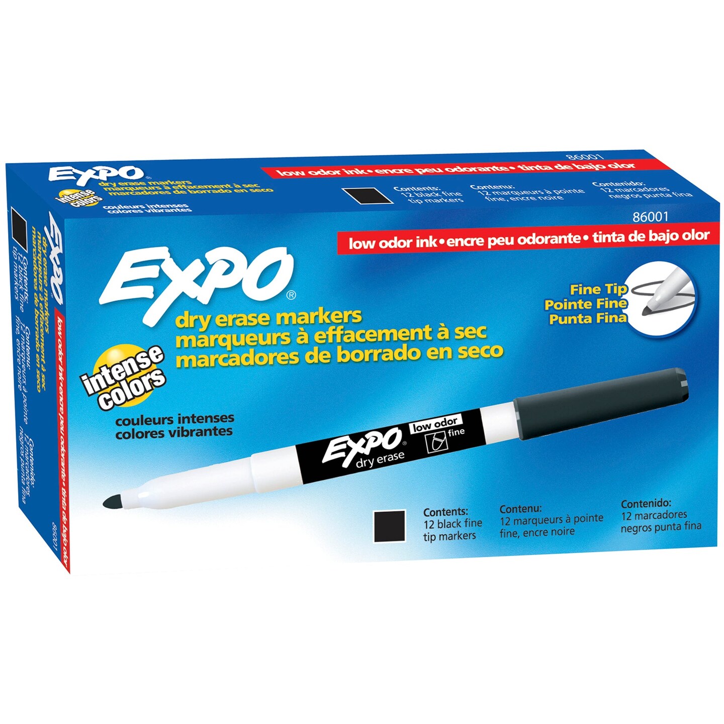 Low-Odor Dry Erase Markers