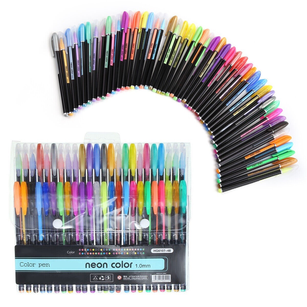 Adult Coloring Books Colored Pen with 40% More Ink for Drawing