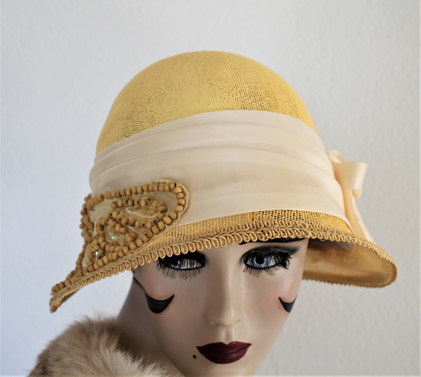 1920s Vintage Style Flapper Hat for Women in Spring Summer Style