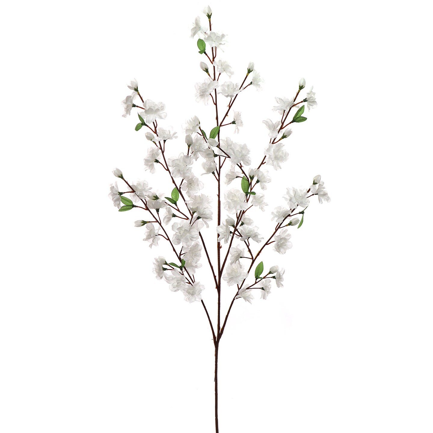 6-Pack 36" White Cherry Blossom Sprays – Realistic Silk Branches for Home, Events & Decor