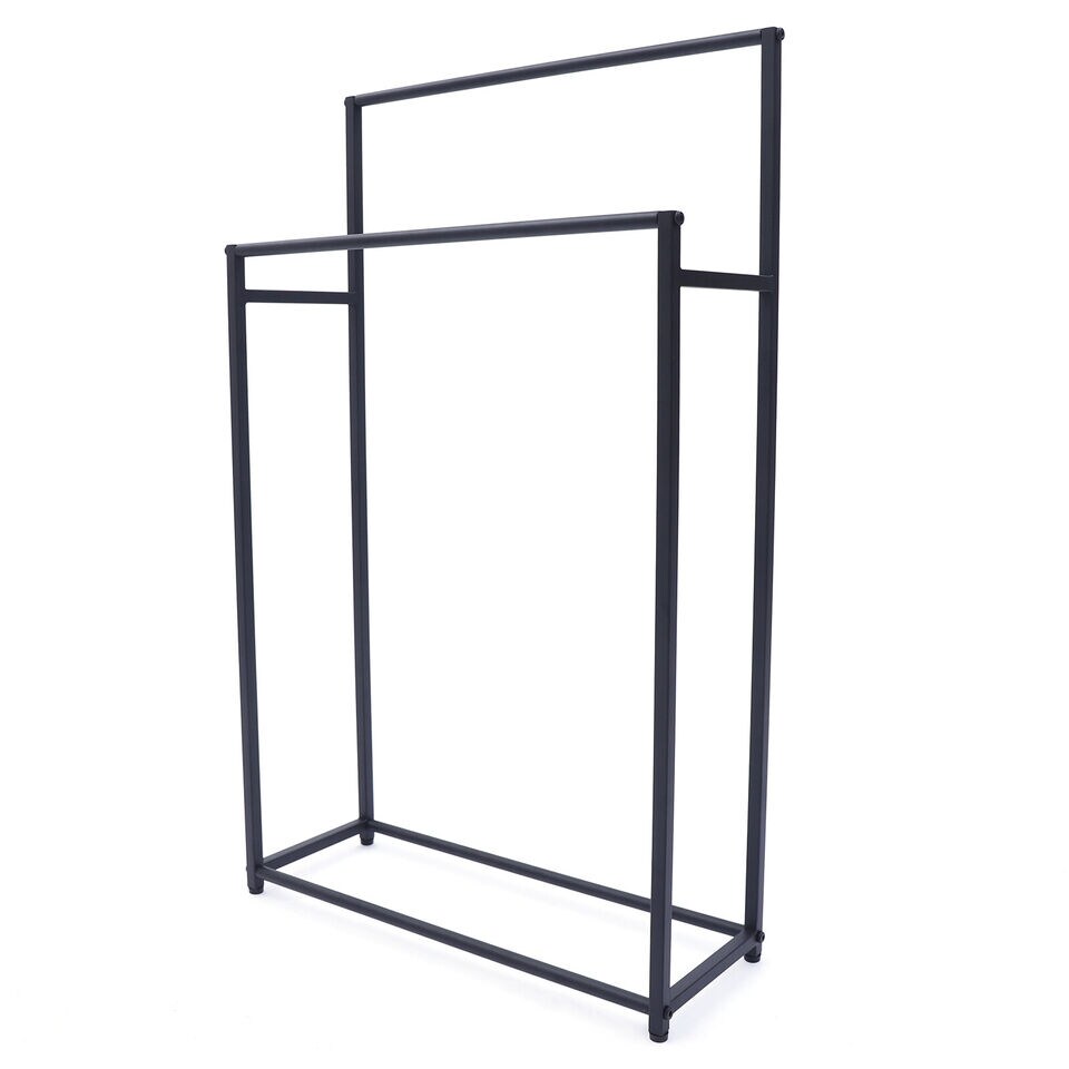 Kitcheniva Towel Rack Floor Standing For Bathroom Indoor Outdoor, 23.6 x 8.7 x 39.4 Inch