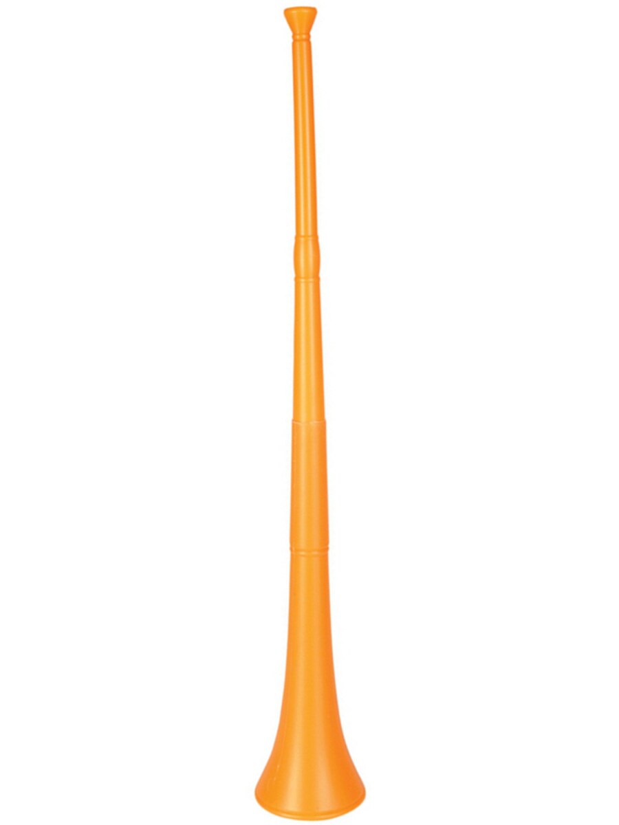Orange Team Spirit Collapsible Vuvuzela Stadium Horn Party Noise Maker