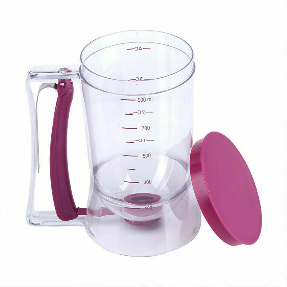 900ML Batter Dispenser Cupcake Pancake Muffin Kitchen Measuring Baking Mix  Tools