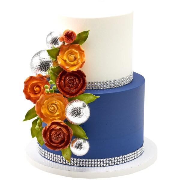 Groovy Disco Ball DecoSet Cake Decoration