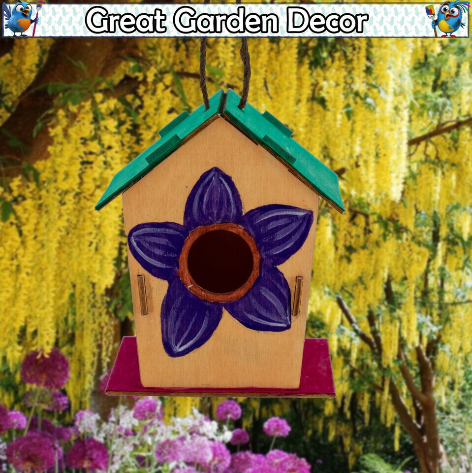 Birdhouse Homemade Wooden - Build Your Own Bird House.