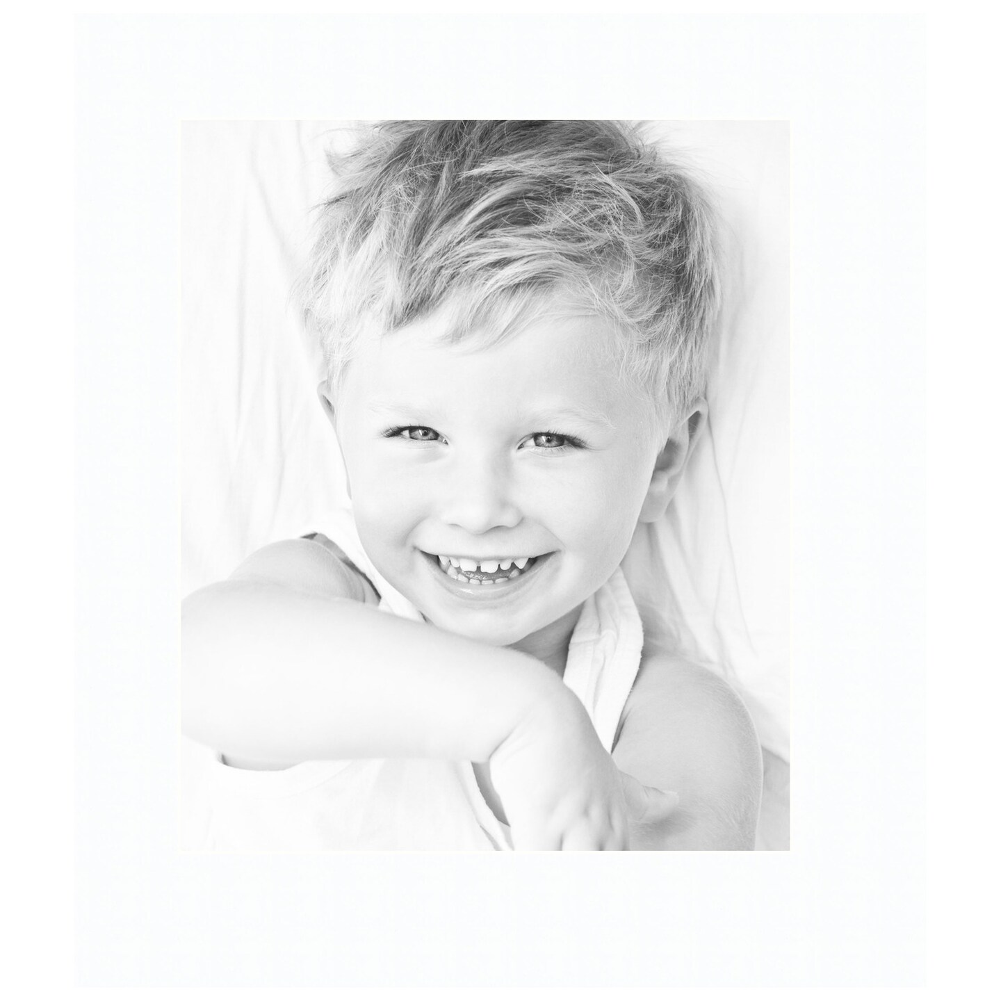 Custom Super White Mat, Available in Image Sizes 4x4" to 20x32", Outside Size is 4" Larger Than Image Size