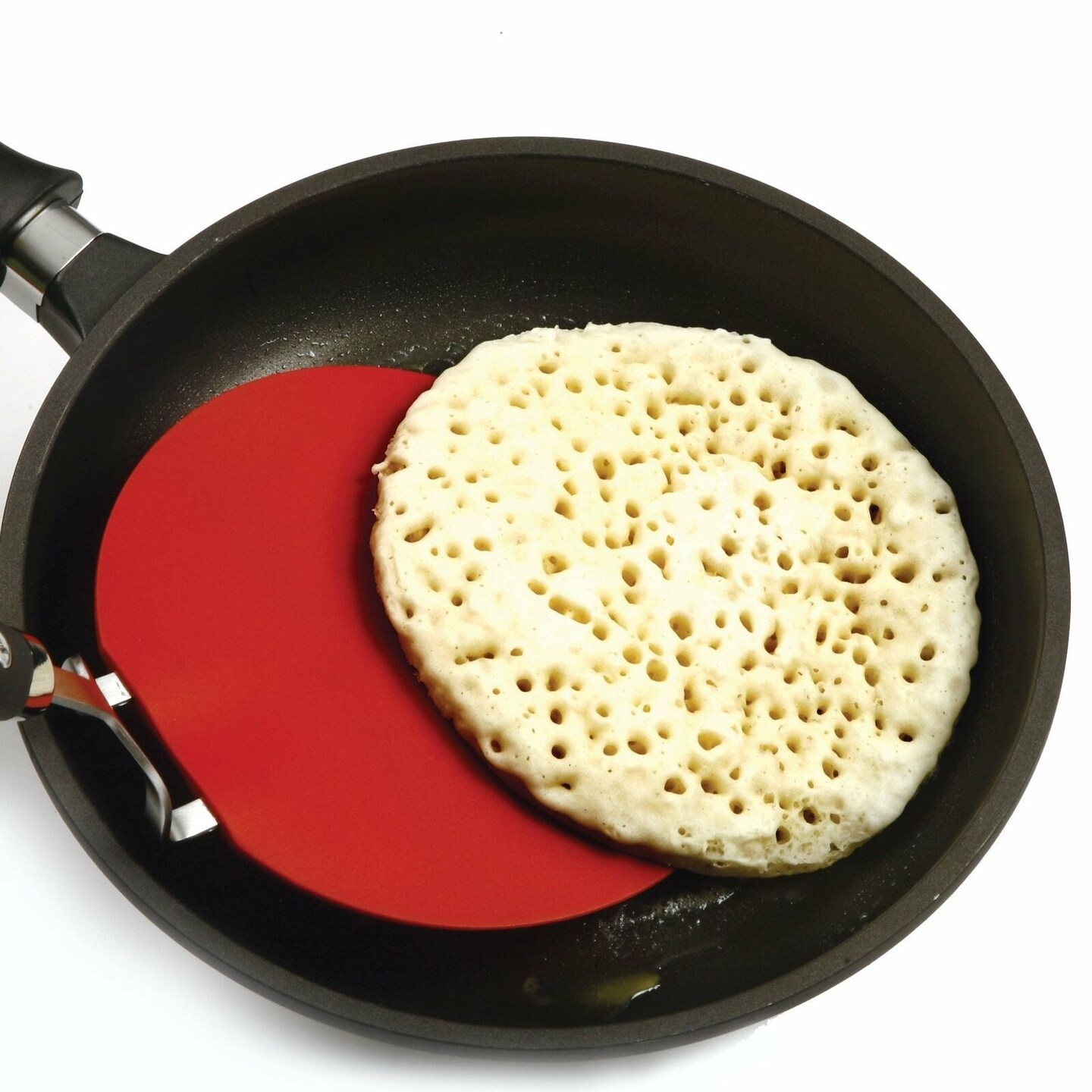 Stainless Steel Nylon Flexible Large Pancake Spatula Turner