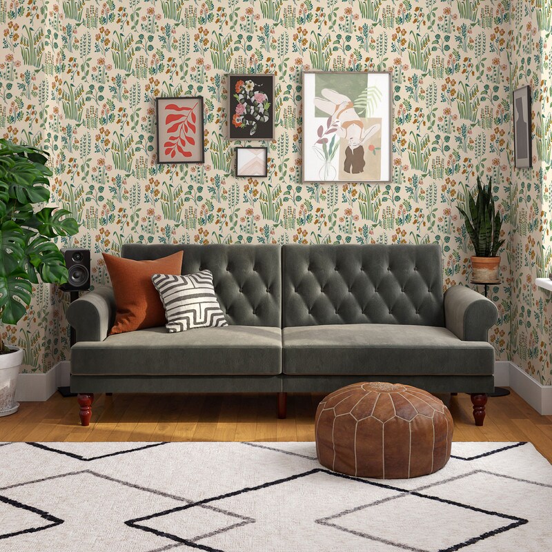 Tempaper Tallulah Belle by Novogratz Peel and Stick Wallpaper Multicolor